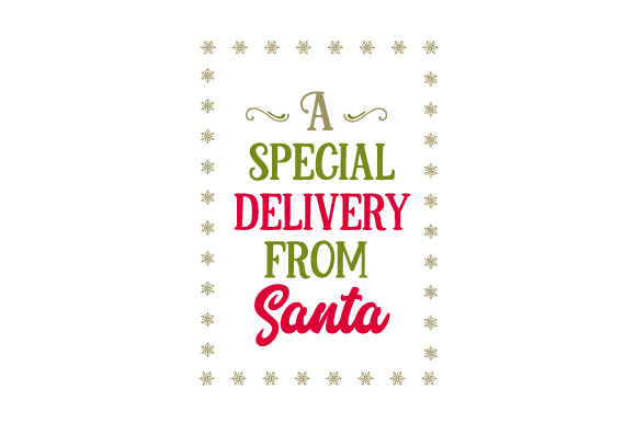 A Special Delivery from Santa: Christmas Bag Design