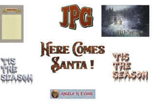 Christmas Image Panels: Premium Illustrations for Real Publishing