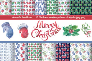 Christmas Patterns: Premium Illustrations for Real Publishing