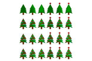 Christmas Tree Vector Graphic: Festive Illustrations for Local Branding