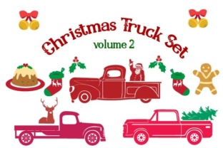 Christmas Truck Kit Volume 2 Freebie