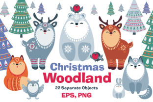 Christmas Woodland Illustrations