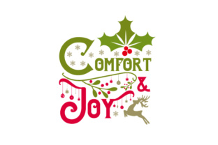 Comfort Joy Christmas Design