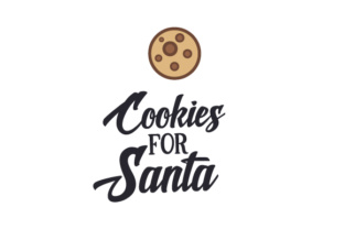 Cookies for Santa Christmas Design