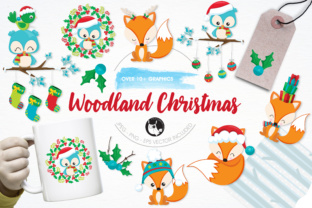 Woodland Christmas Illustrations
